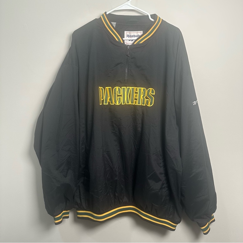 Reebok Green Bay Packers pullover Jacket
